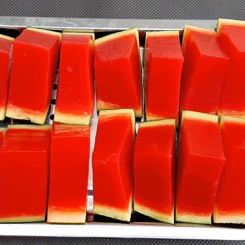 Step 5 Final Product Watermelon Jelly