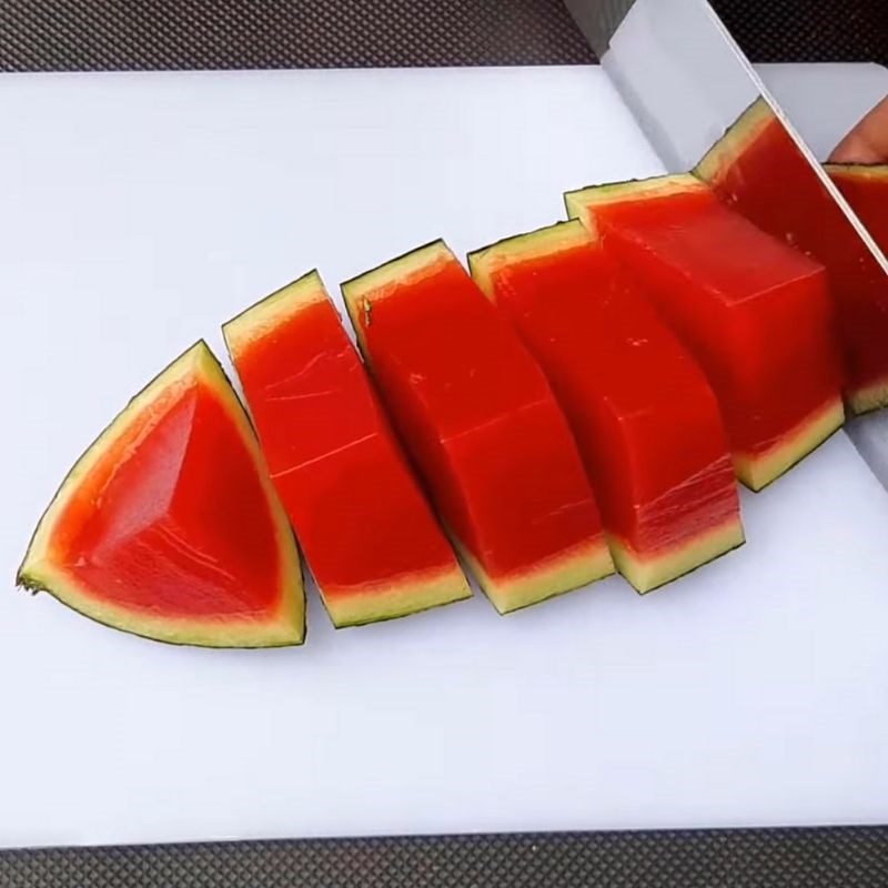 Step 5 Final Product Watermelon Jelly