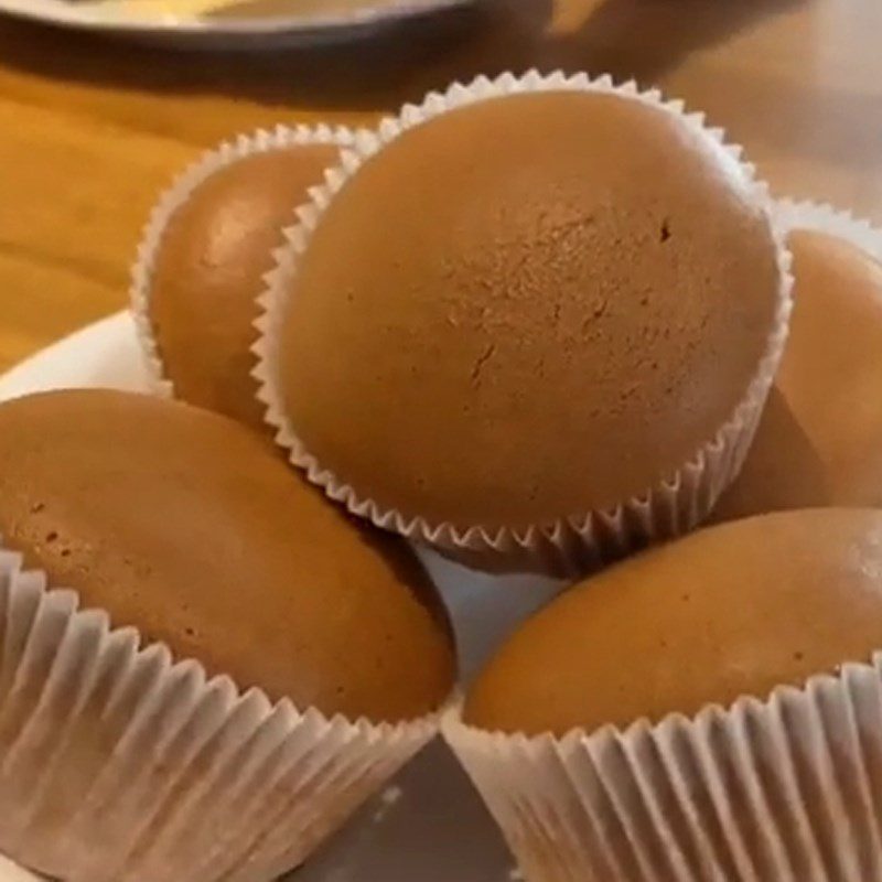 Step 5 Final Product Condensed Milk Sponge Cupcake