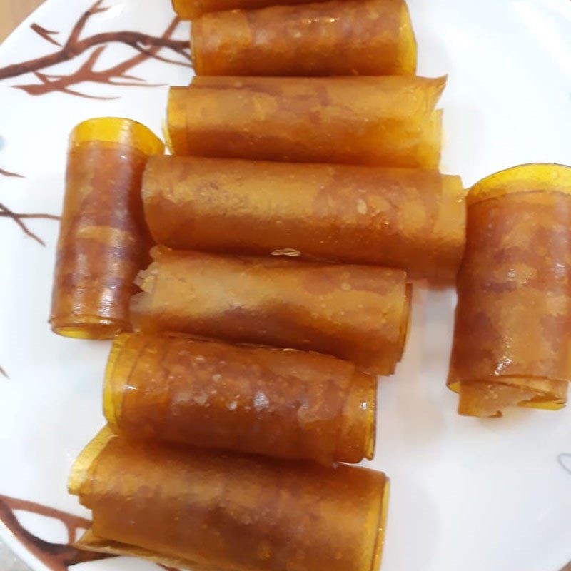 Step 4 Final Product Mango Rice Paper Nha Trang