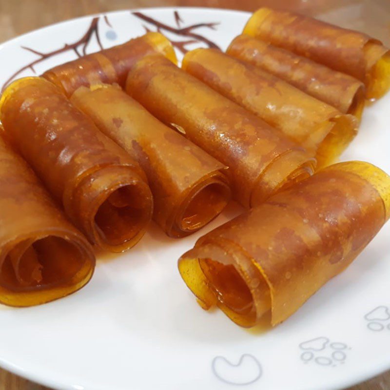 Step 4 Final Product Mango Rice Paper Nha Trang