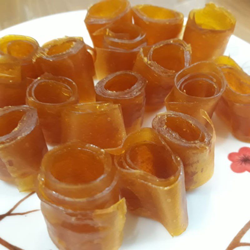 Step 4 Final Product Mango Rice Paper Nha Trang