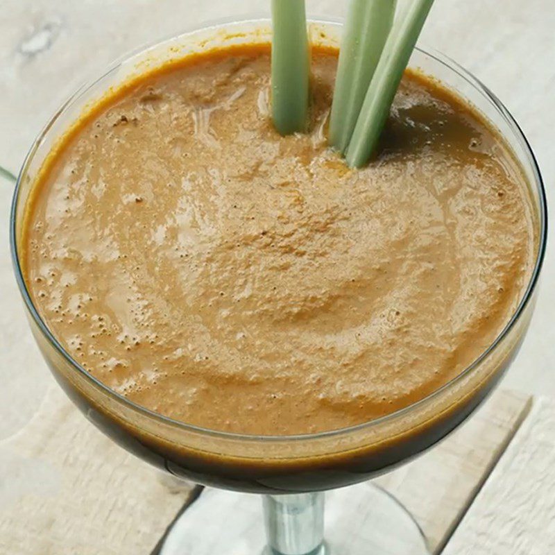 Step 3 Final product Tomato celery smoothie