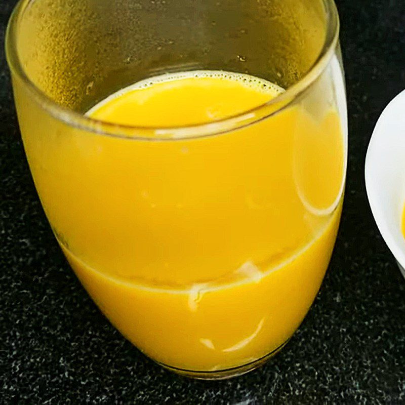 Step 4 Product Pumpkin milk for baby