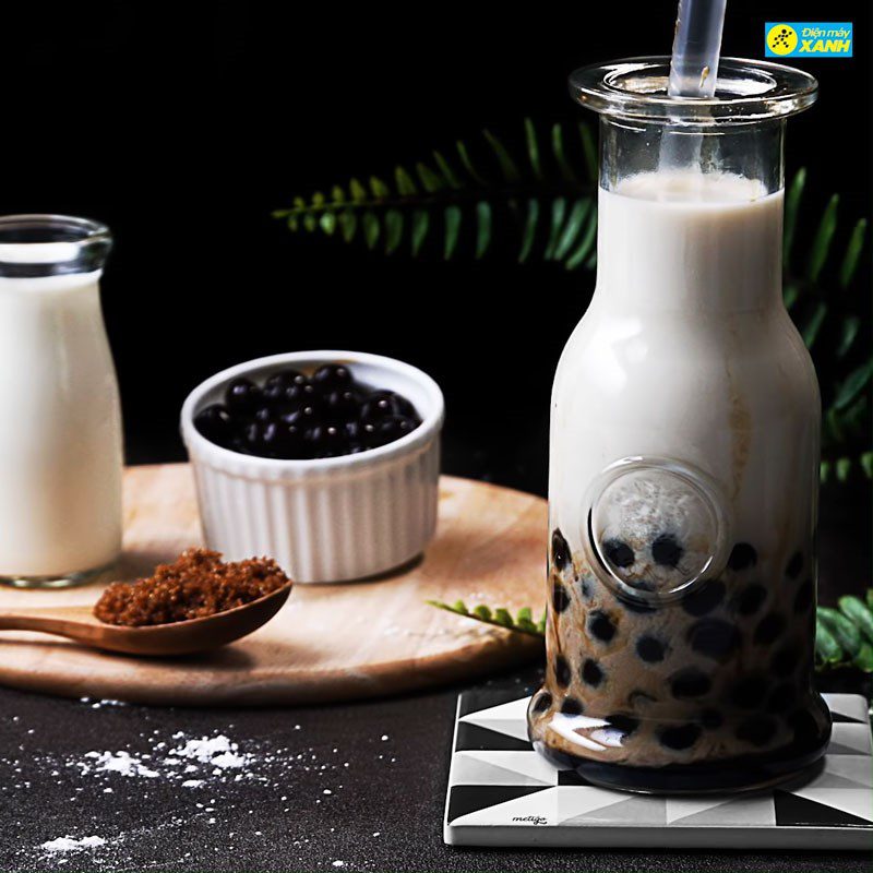 Step 3 Black sugar tapioca pearls finished product