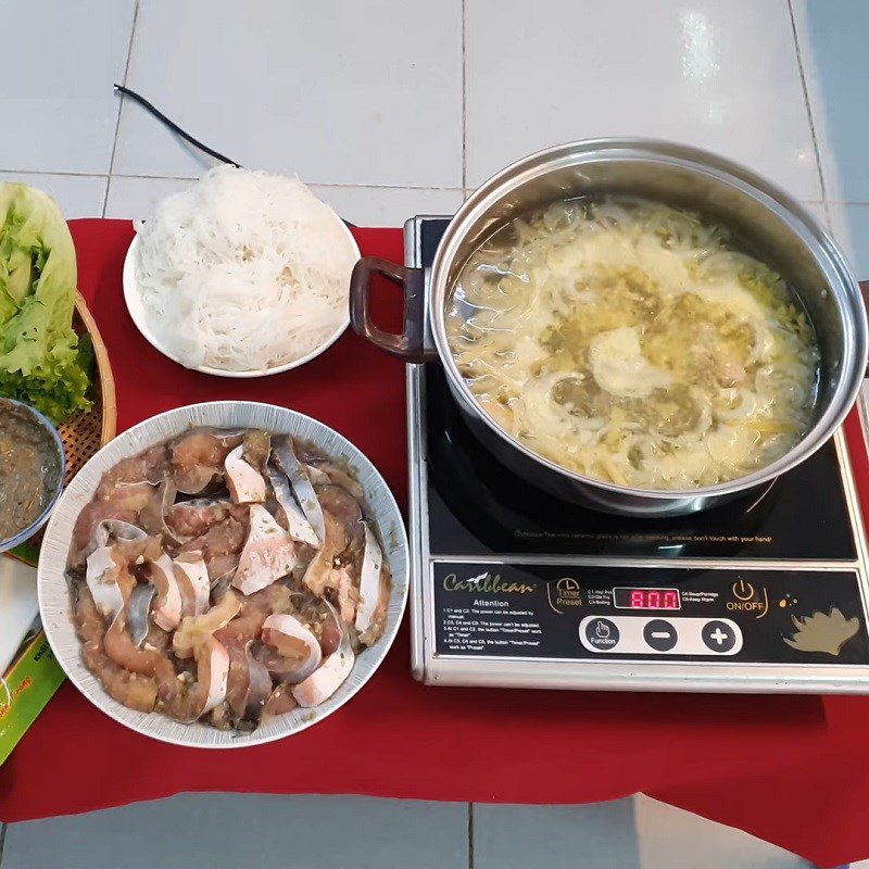 Step 6 Final Product Catfish Hotpot