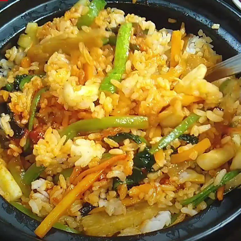 Step 6 Final Product Vegetarian Rice with Soy Sauce