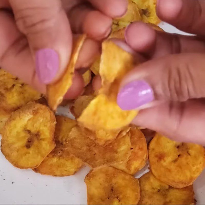Step 4 Final Product Spicy Dried Bananas