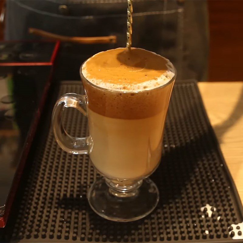 Step 4 Final product Hot milk coffee