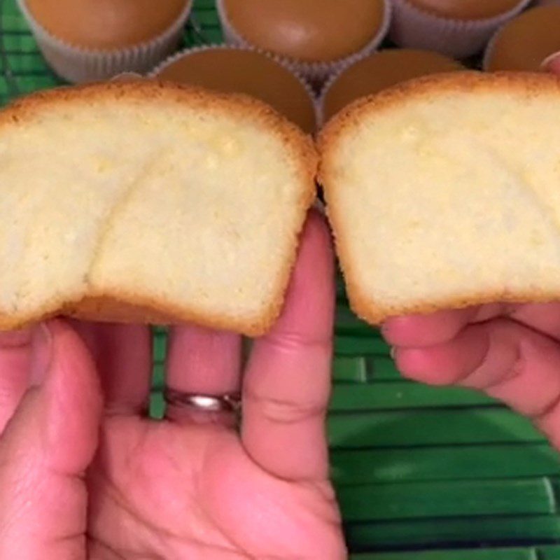 Step 5 Final Product Condensed Milk Sponge Cupcake
