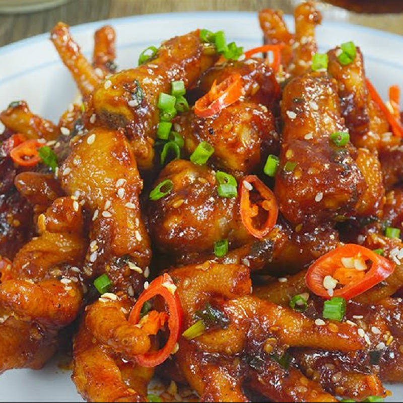 Step 5 Final Product Fried Chicken Feet with Fish Sauce