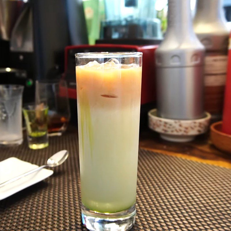Step 3 Final product Pandan Milk Tea
