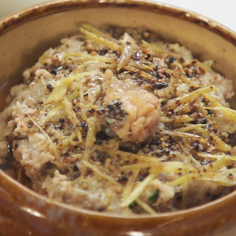 Step 4 Final Product Steamed Mackerel with Minced Meat
