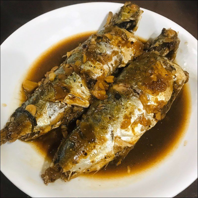 Step 4 Final Product Mackerel Stew with Pepper (recipe shared by a user)