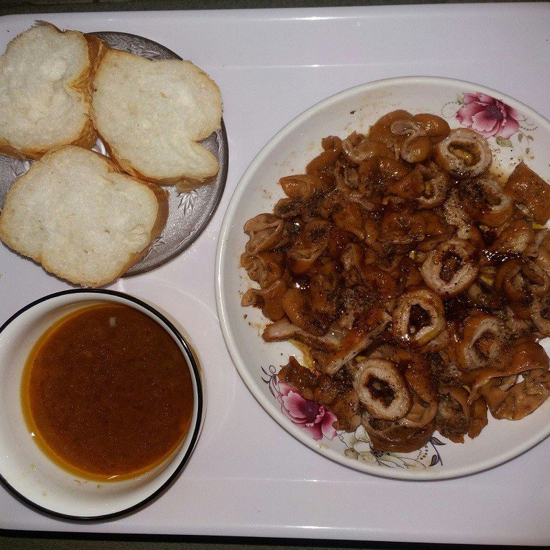 Step 4 Final product Braised wild boar