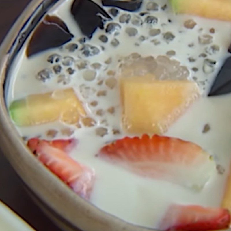 Step 6 Final Product Melon Grass Jelly