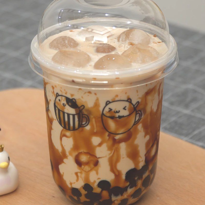 Step 3 Black sugar tapioca pearls finished product