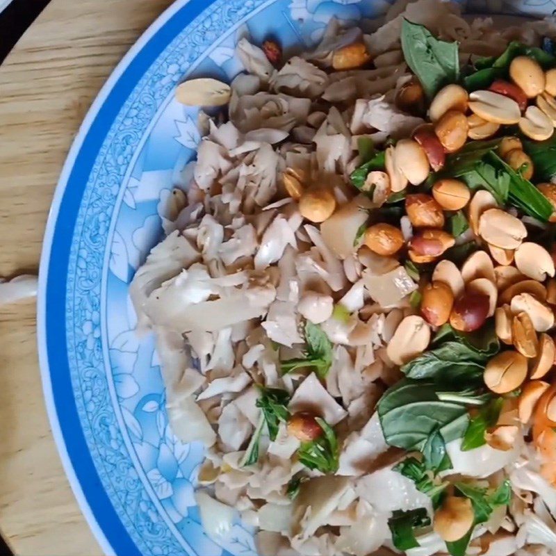 Step 5 Final Product Mít mixed with shrimp and pork from Da Nang