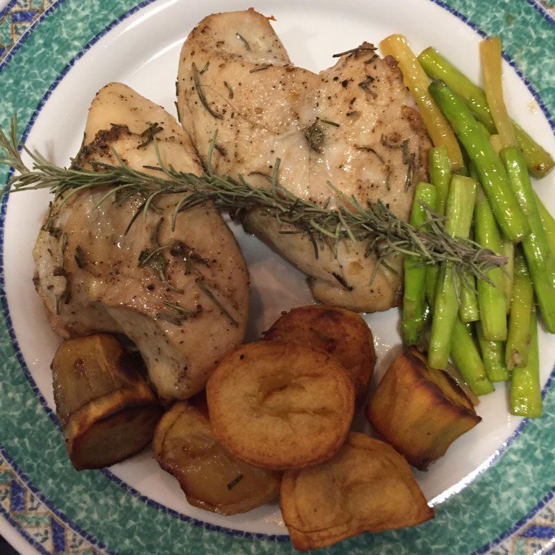 Step 4 Final Product Grilled Chicken