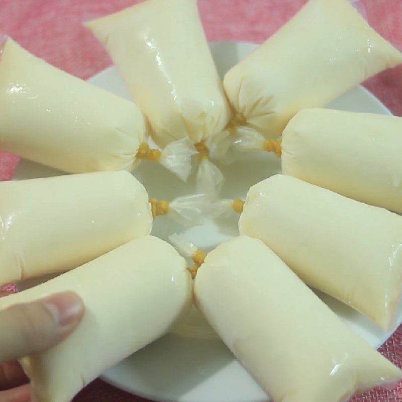 Step 5 Final Product Mango Yogurt Pouch