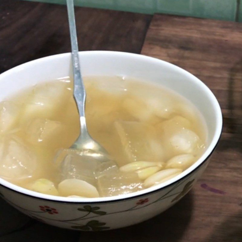 Step 5 Final Product Mung Bean and Aloe Vera Dessert