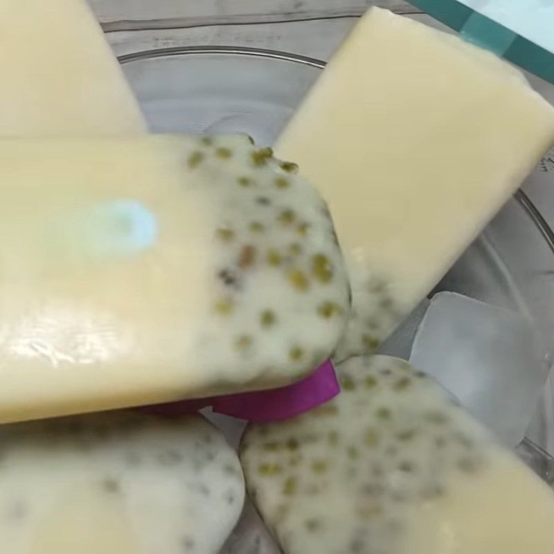 Step 5 Final product Coconut milk mung bean ice cream