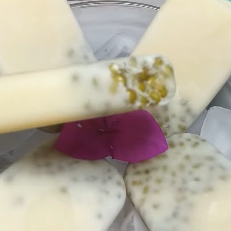 Step 5 Final product Coconut milk mung bean ice cream