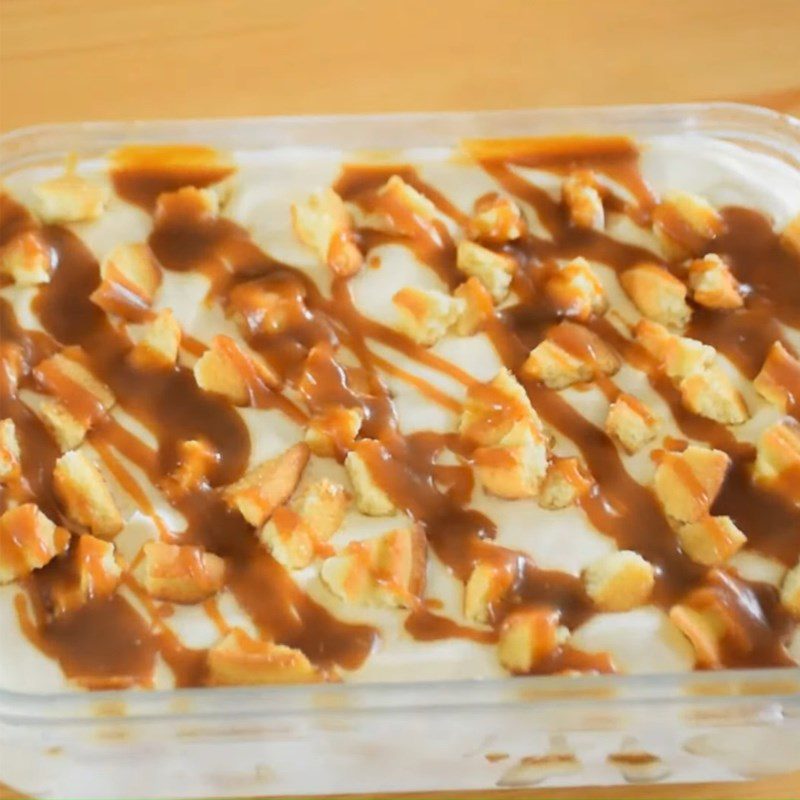 Step 4 Final product Caramel cookie ice cream