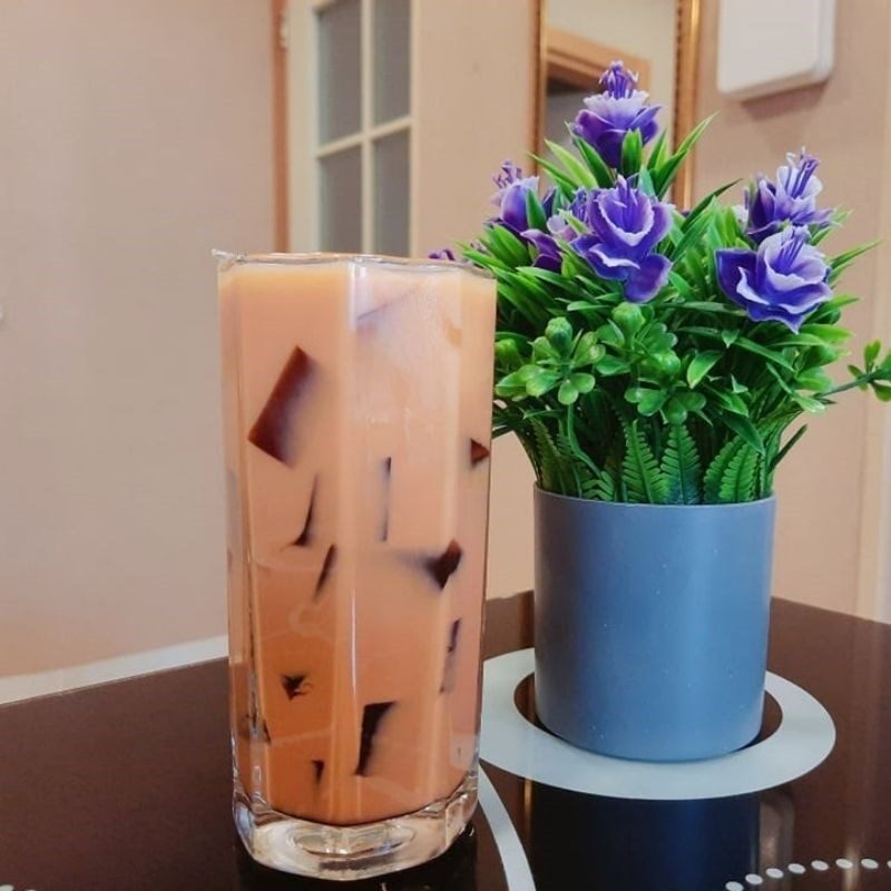 Step 4 Final Product Red Thai Milk Tea