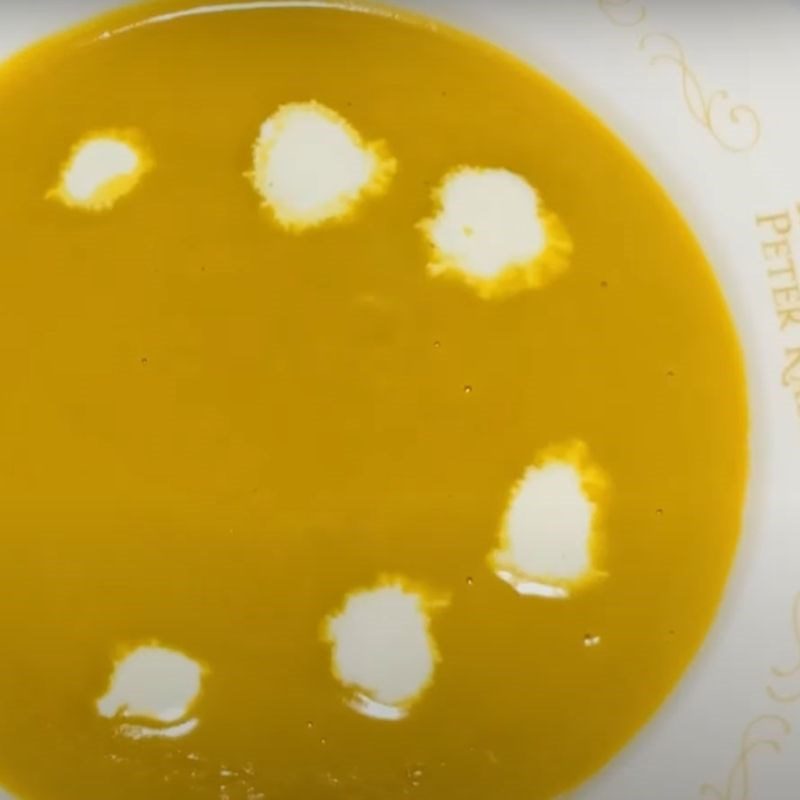 Step 6 Final Product Pumpkin Soup with Fresh Milk