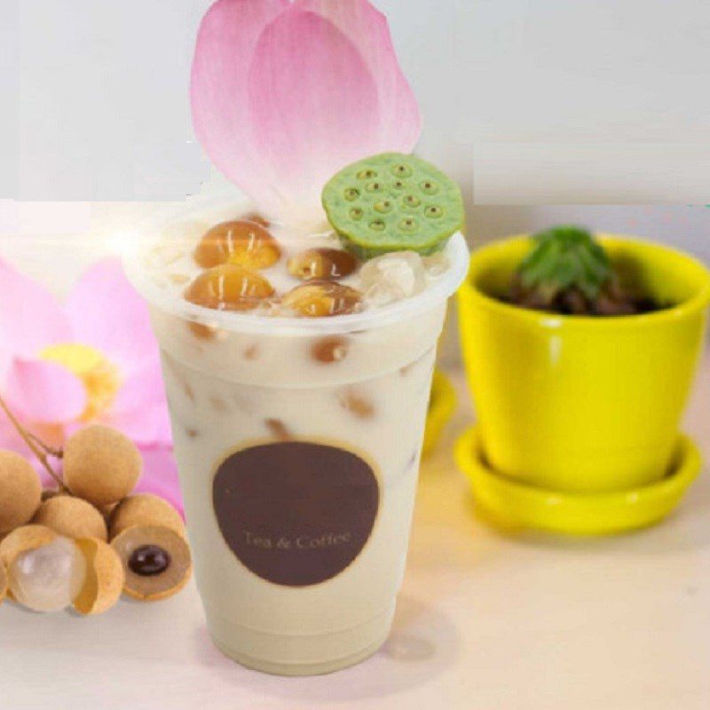 Step 5 Final Product Longan Jelly Milk Tea