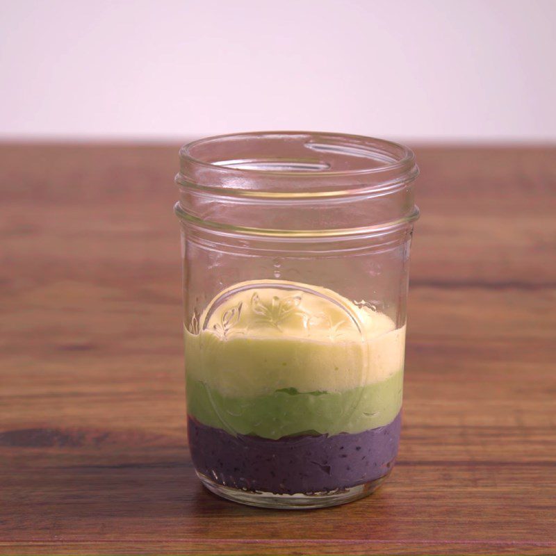 Step 6 Final product Rainbow smoothie