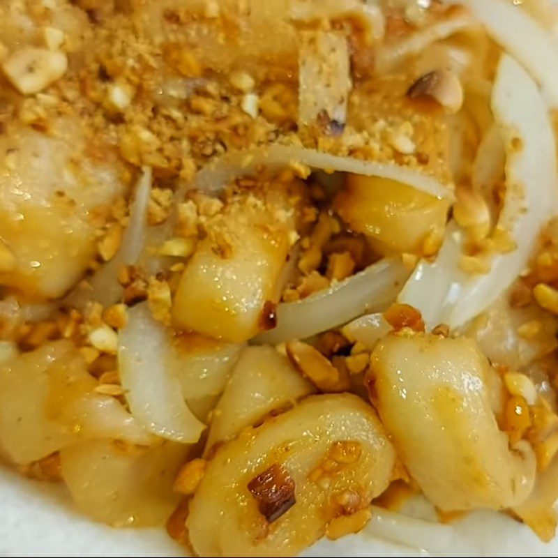 Step 4 Finished product Sautéed tofu with fermented soybean paste