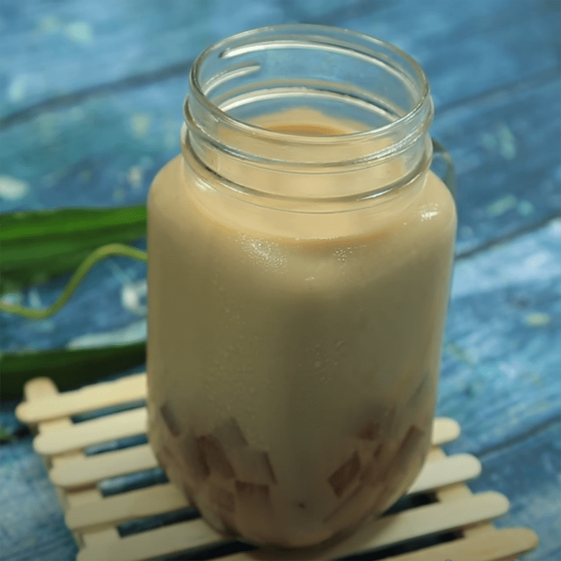 Step 5 Final product of chewy milk tea