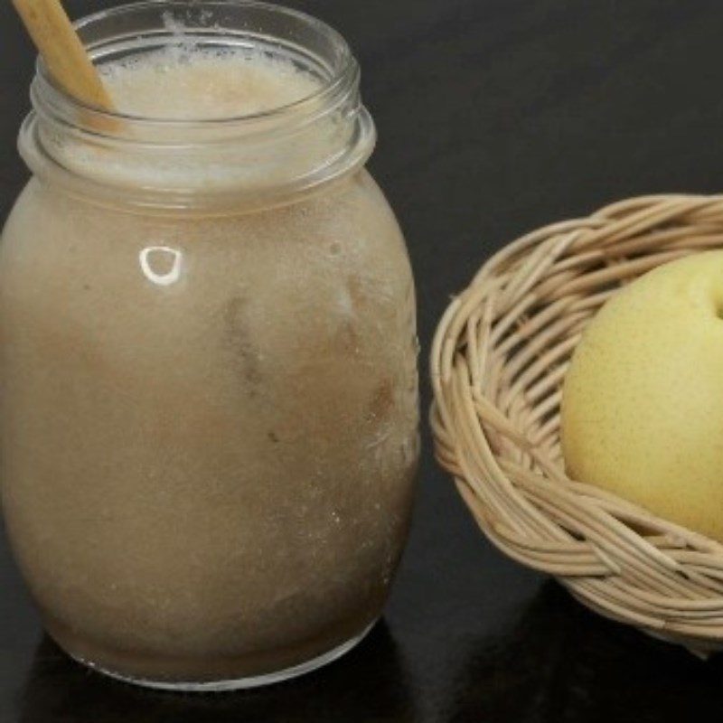 Step 3 Final product Pear juice