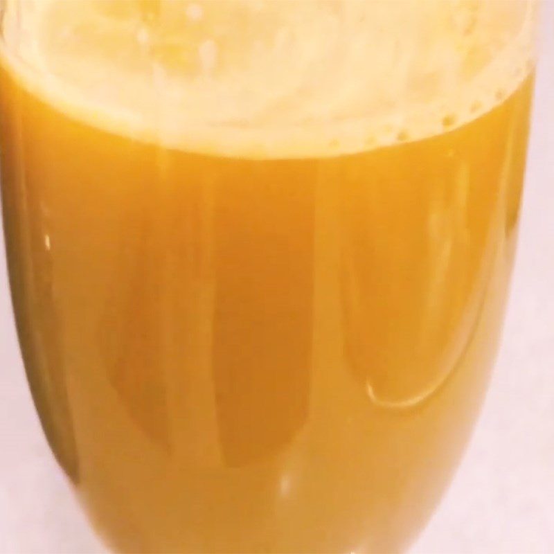 Step 3 Final product Celery carrot ginger juice