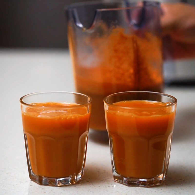 Step 3 Final product Celery Apple Carrot Juice