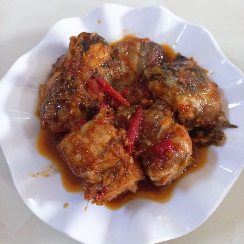 Step 4 Final Product Ginger Braised Fish