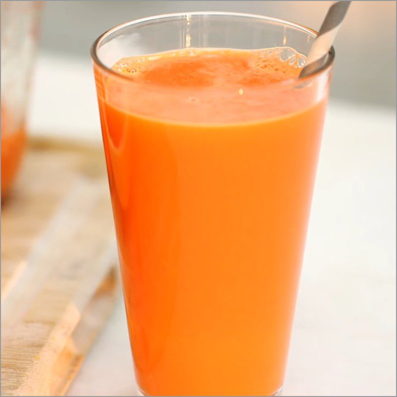 Step 3 Final Product Grapefruit Carrot Juice