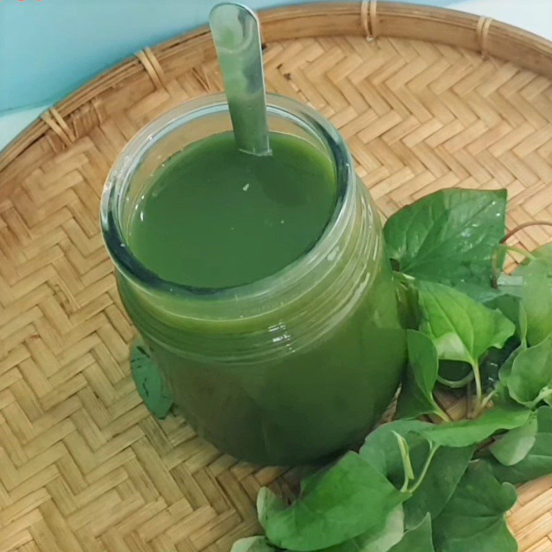 Step 3 Final product Fish mint juice