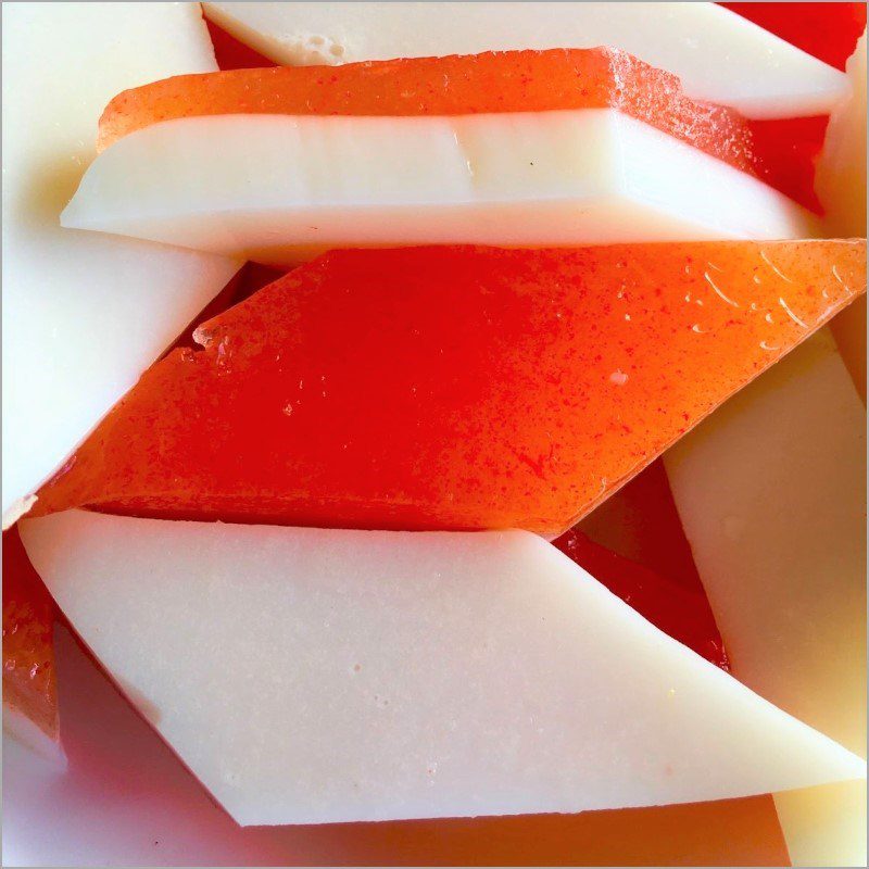 Step 5 Final product Watermelon milk jelly (recipe shared by users)