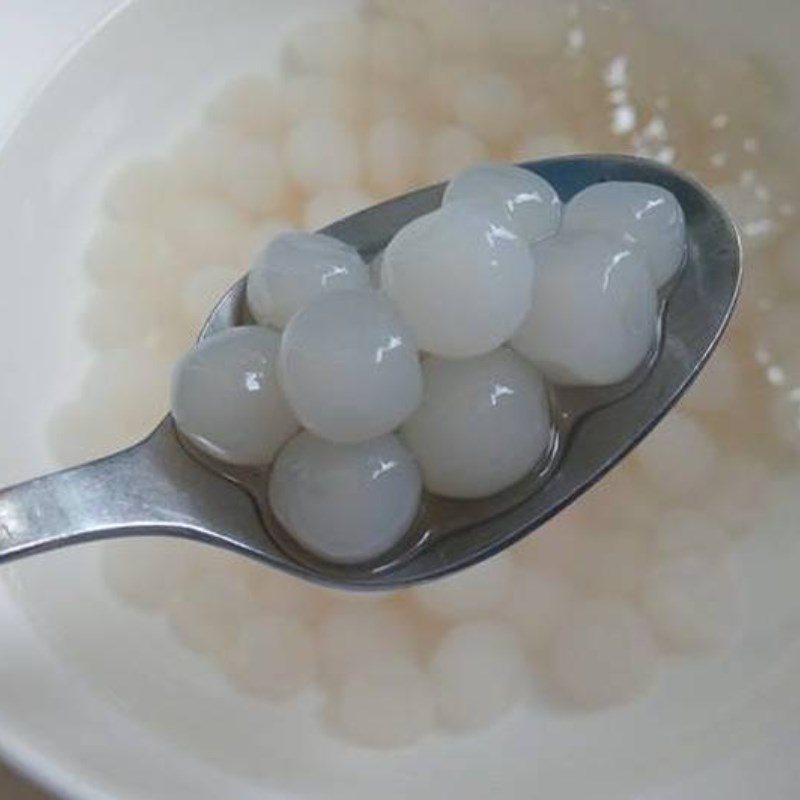 Step 3 Final product Tapioca pearls from tapioca starch