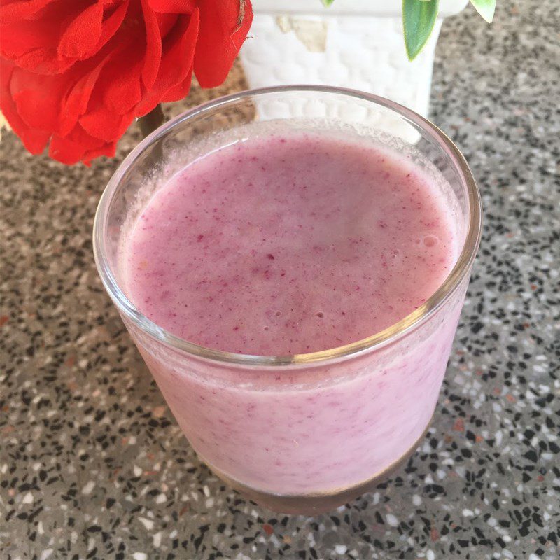 Step 3 Final product Soursop apple smoothie