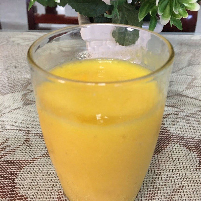 Step 3 Final Product Mango Pineapple Smoothie