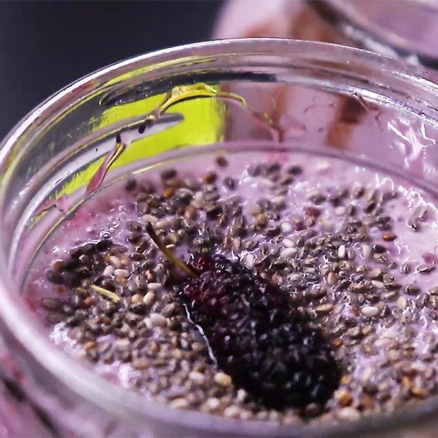 Step 4 Final Product of Mulberry Smoothie