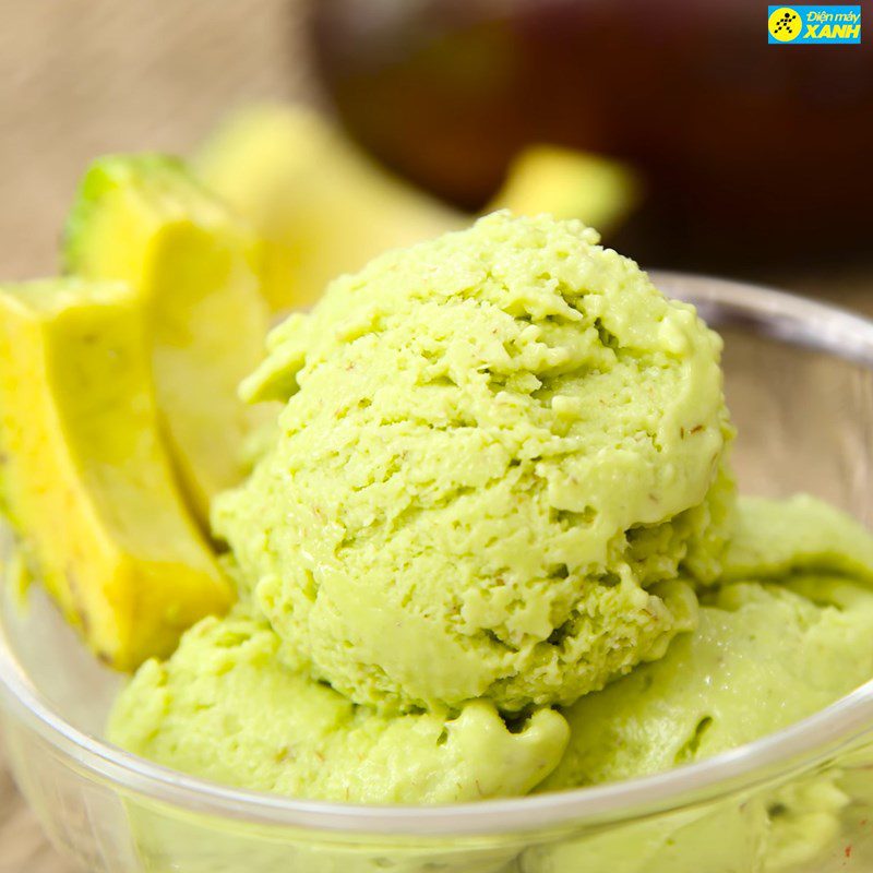 Step 5 Finished Avocado Ice Cream