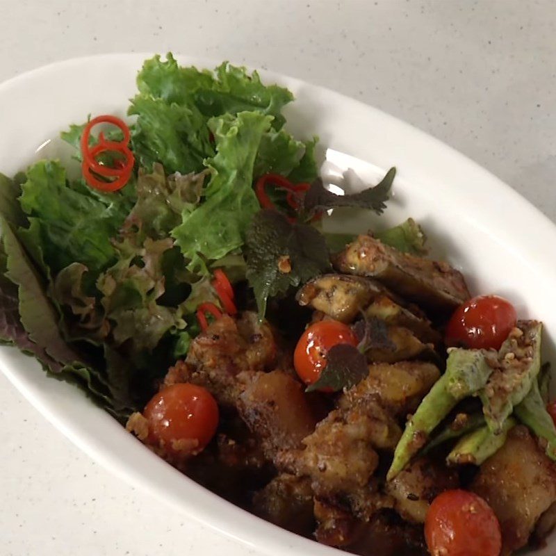 Step 6 Finished Product Grilled Pig Tail with Fermented Tofu