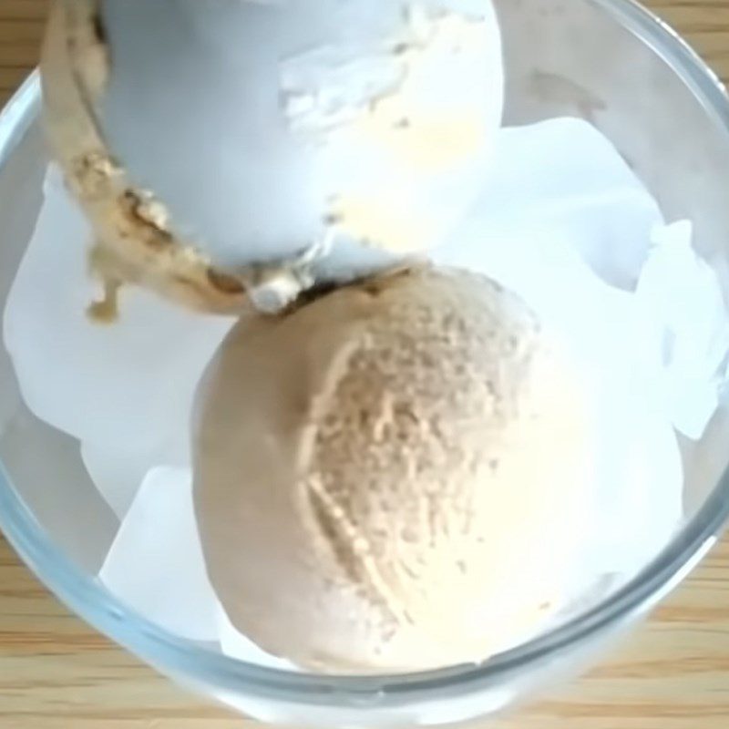 Step 4 Final Product Milk Coffee Cream with whipping cream