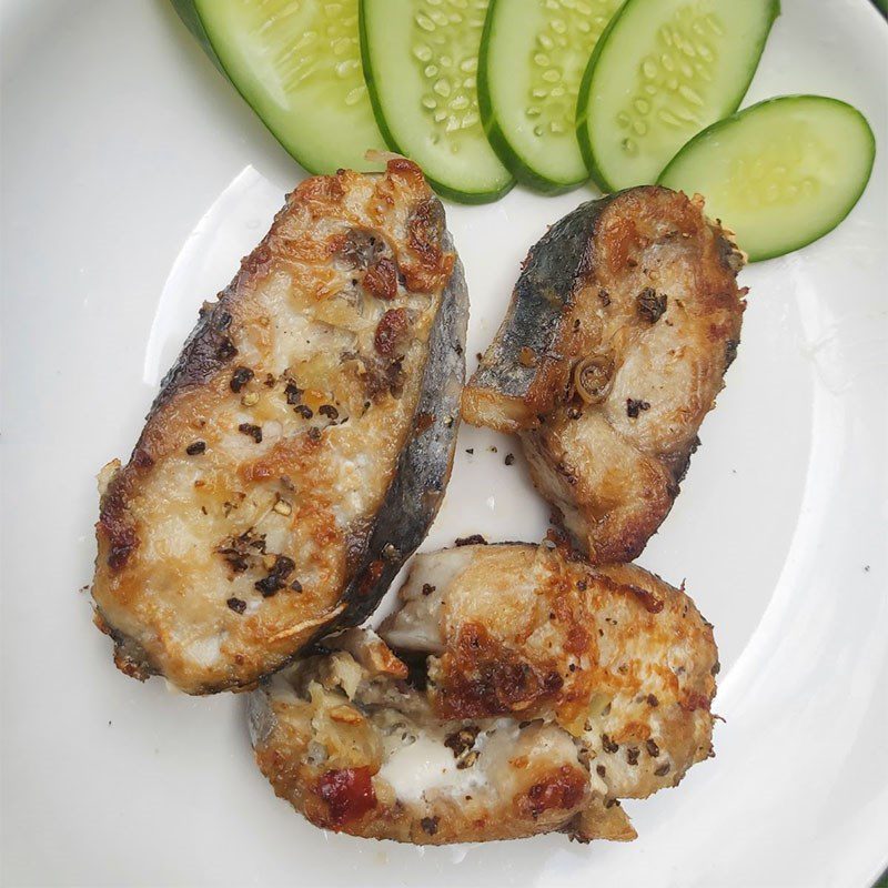 Step 5 Final product Pan-fried mackerel