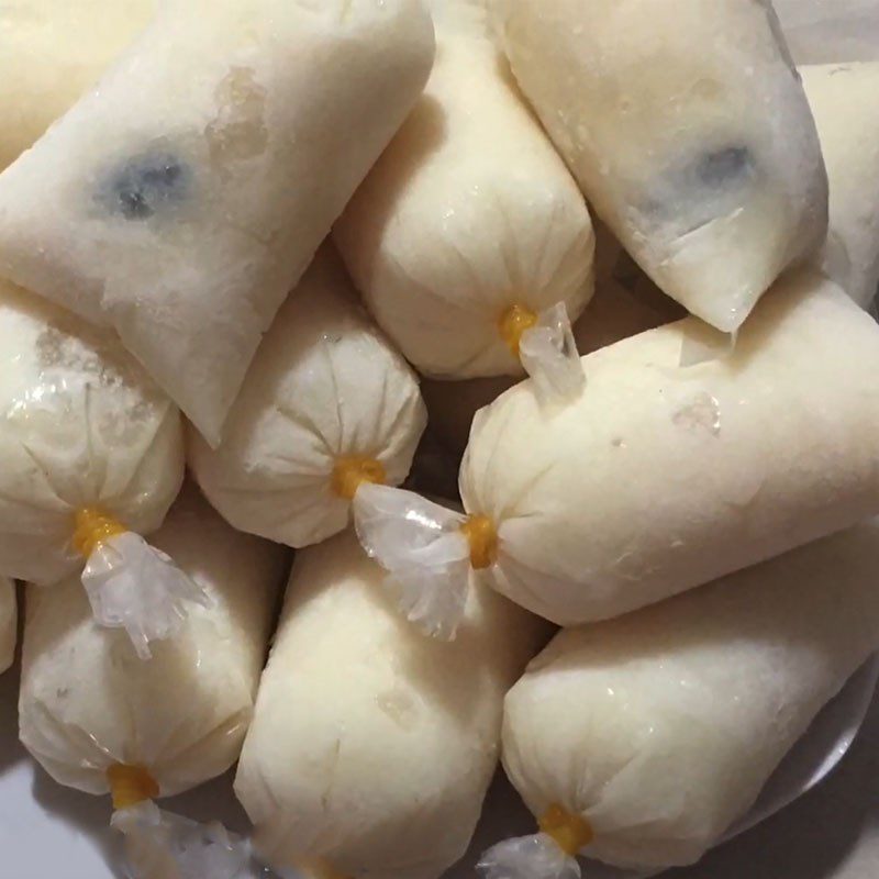 Step 5 Finished product Soursop ice cream